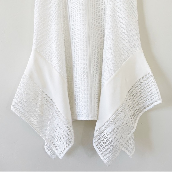 Derek Lam 10 Crosby V-Neck Sleeveless Pieces Lace Dress - Picture 6 of 15